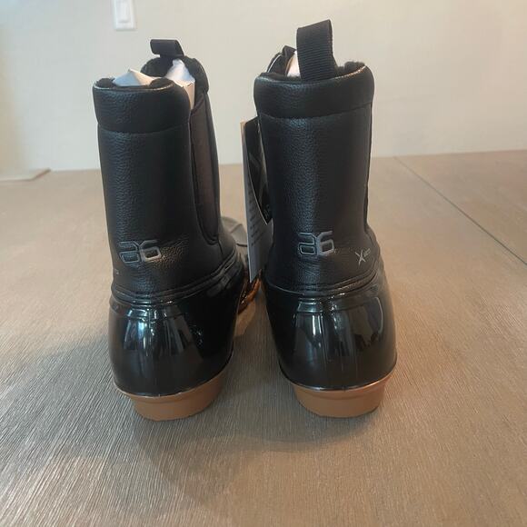 Arctix Womens McKenzie Duck Boot Waterproof Black Size 9 Pull-On Wet Weather - Picture 2 of 9